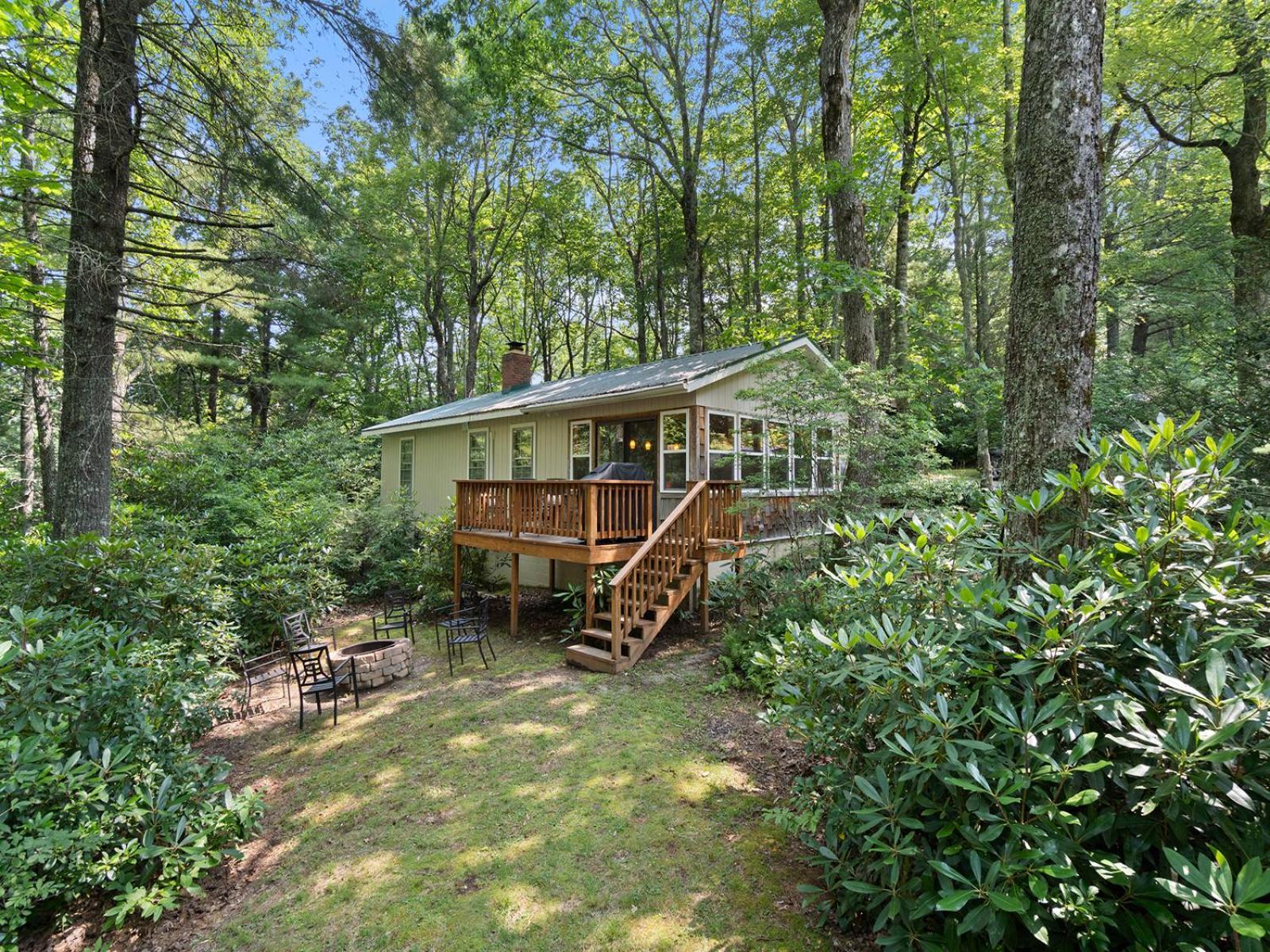 Gingercake Mtn Cottage At Linville Gorge - Wood Burning Fireplace Linville Falls Exterior photo